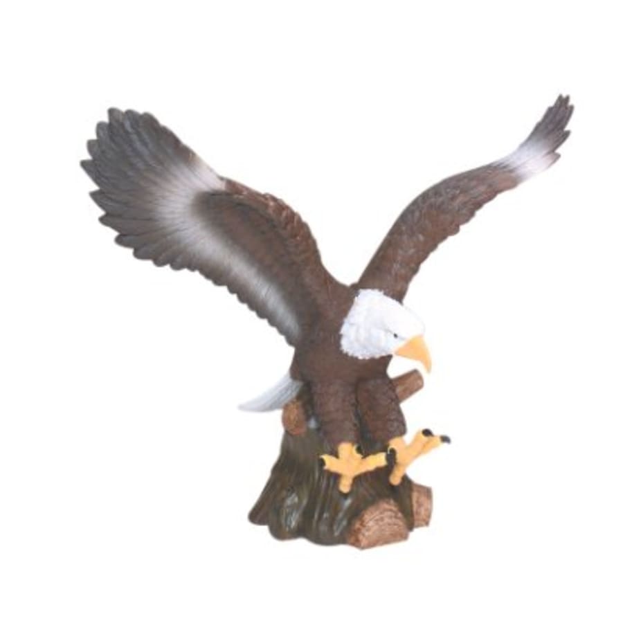 Premium Trophy Toppers: Eagles, Metal Figures and Trims (Single or 5) - 9 1/2" Hand Painted Eagle Resin