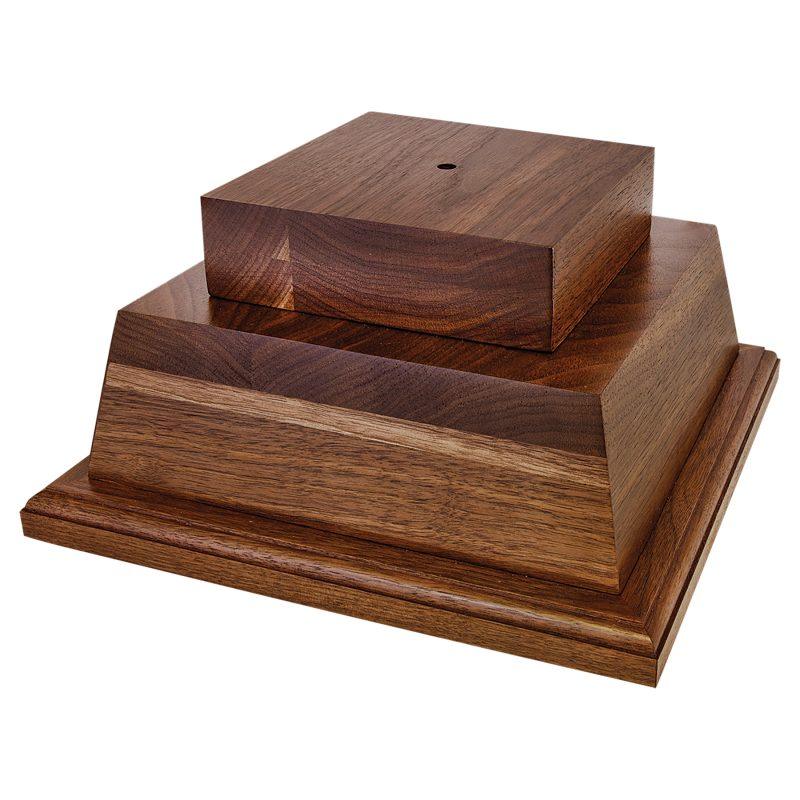 Perpetual Bases - 10 1/2" x 5 1/4" Walnut Perpetual Base