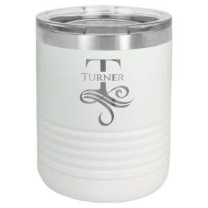 Personalized Polar Camel Ringneck Tumbler - 10 oz., White