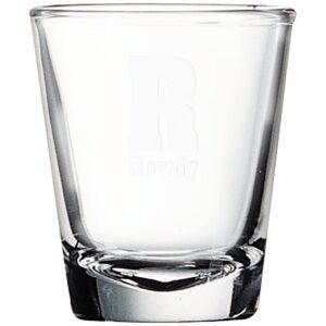 Engraved Shot Glass - 1.7 oz. Round Shot Glass