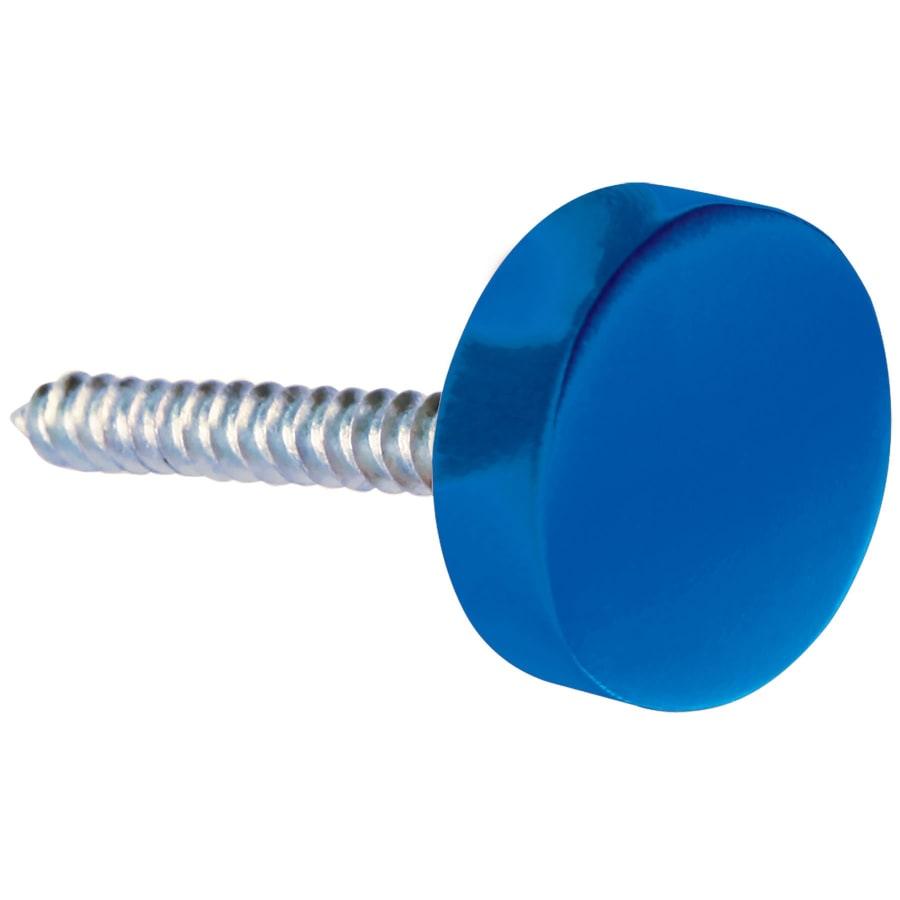 Sign Stand-Offs: Kota Pro Aluminum, Screw Cap and Multi-Layer (Sets of 4 or 12) - .47" Screw Cap, Blue
