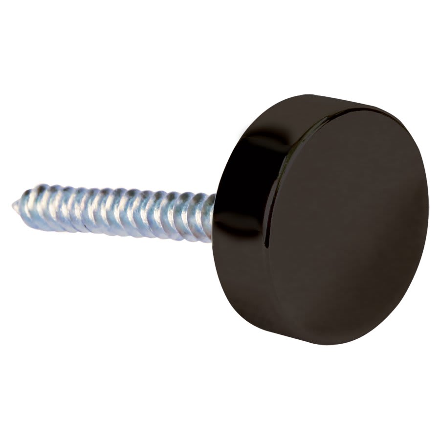 Sign Stand-Offs: Kota Pro Aluminum, Screw Cap and Multi-Layer (Sets of 4 or 12) - .47" Screw Cap, Black