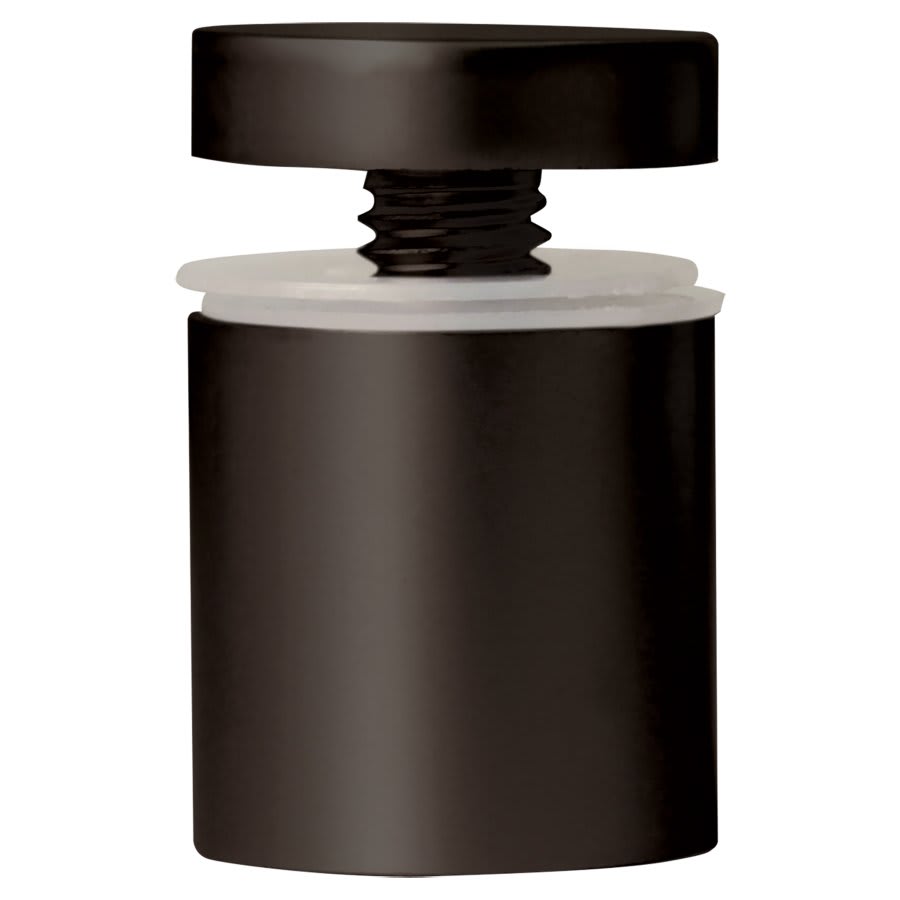 Sign Stand-Offs: Kota Pro Aluminum, Screw Cap and Multi-Layer (Sets of 4 or 12) - .51" x .51" Black