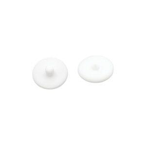Sign Stand-Offs: Kota Pro Aluminum, Screw Cap and Multi-Layer (Sets of 4 or 12) - .6" Diameter Plastic Locator for Mounting Stand-Offs