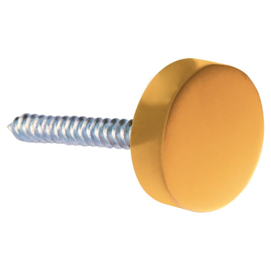 Sign Stand-Offs: Kota Pro Aluminum, Screw Cap and Multi-Layer (Sets of 4 or 12) - .98" Screw Cap, Gold