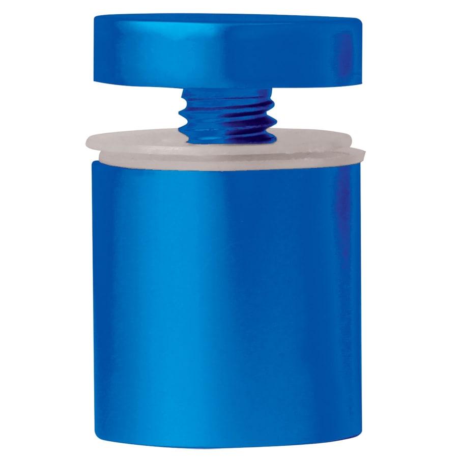 Sign Stand-Offs: Kota Pro Aluminum, Screw Cap and Multi-Layer (Sets of 4 or 12) - .98" x .75" Blue