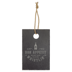 Personalized Slate Cutting Board - 9in x 6in