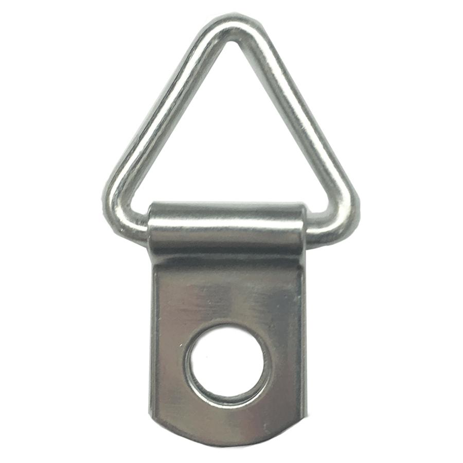 Trophy Hardware and Column Lids: Nuts, Ferrules, Couplers, Rings (Packs) - 1 1/8" Silver Plaque Hanger