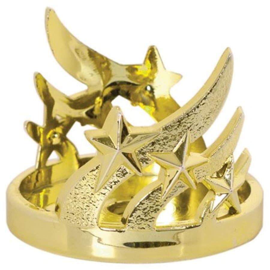 Trophy Hardware and Column Lids: Nuts, Ferrules, Couplers, Rings (Packs) - 1 3/4" 3-Star Column Wrap Lid