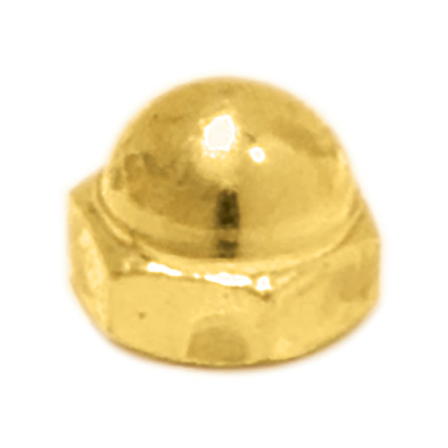 Trophy Hardware and Column Lids: Nuts, Ferrules, Couplers, Rings (Packs) - Gold Cap Nut