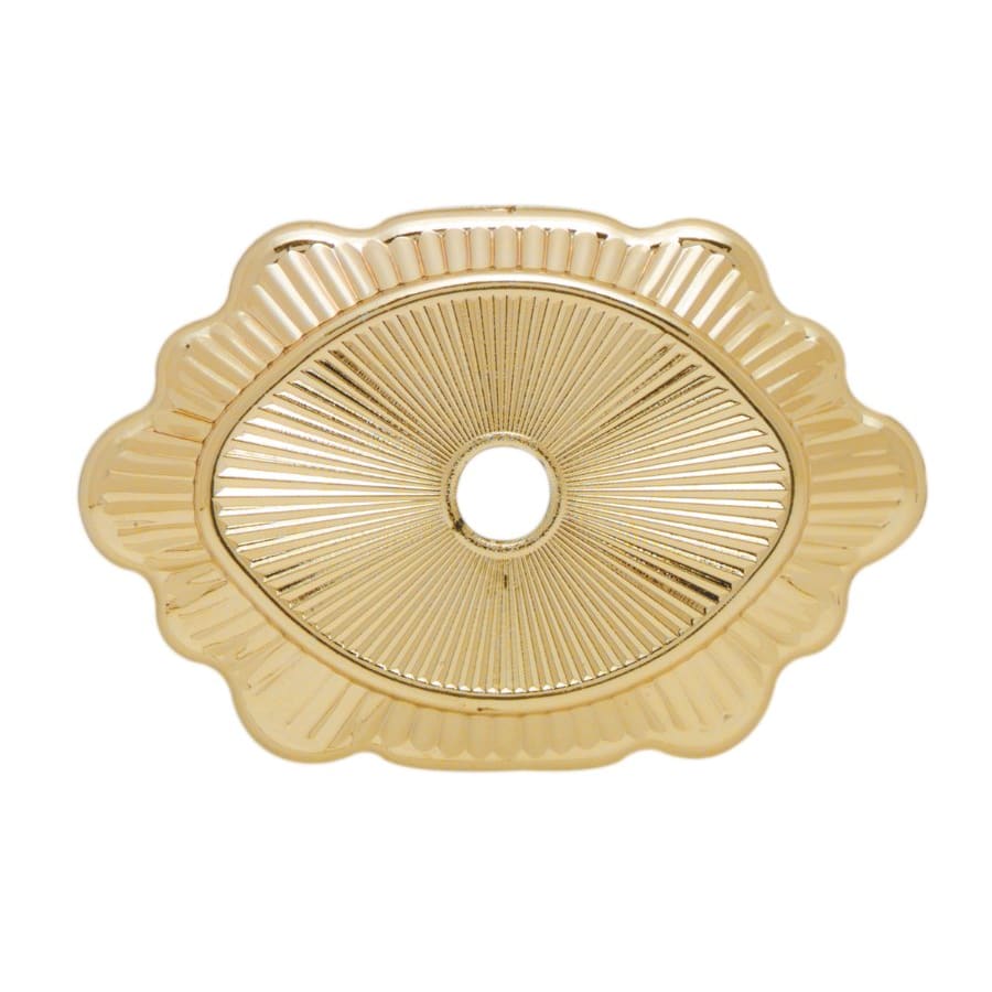 Trophy Hardware and Column Lids: Nuts, Ferrules, Couplers, Rings (Packs) - Gold Lid for Rectangular Trophy Columns
