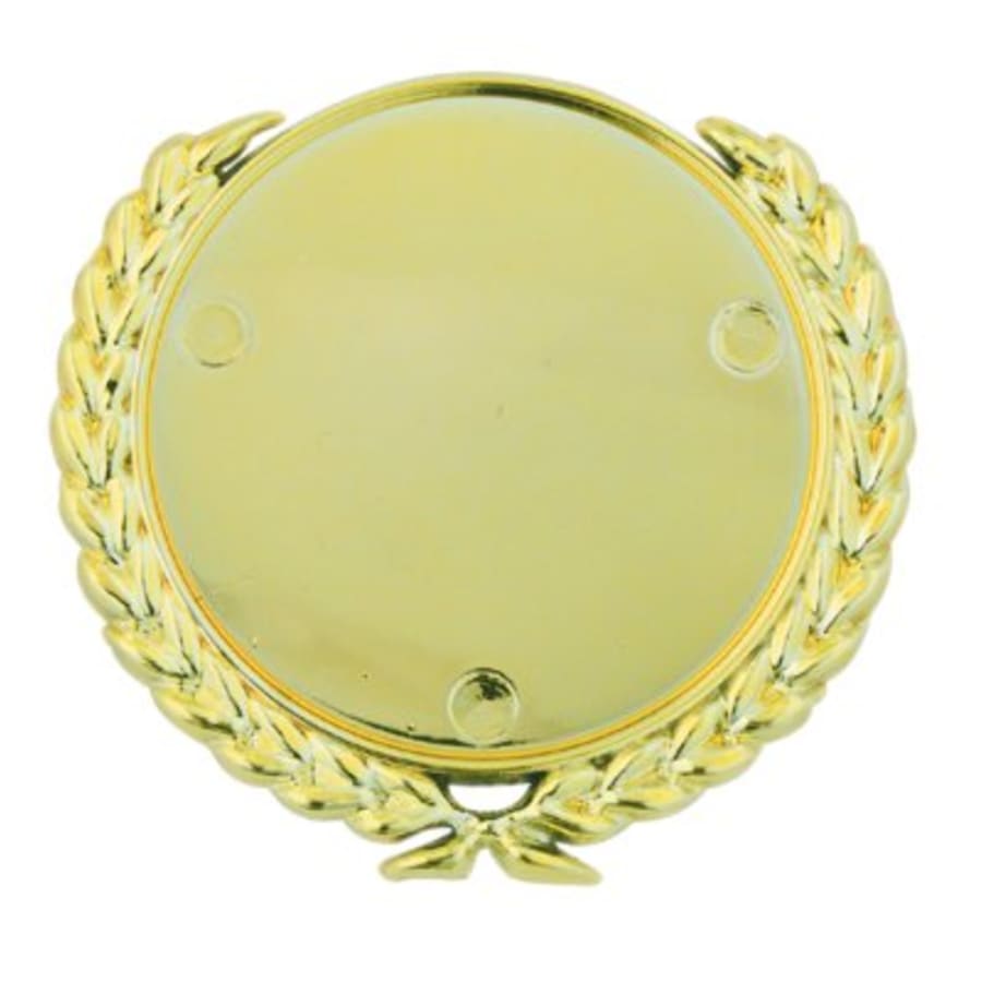 Trophy Plaque Mount Holders for 2" Inserts (Packs) - 2 1/2" Wreath Plaque Mount with 2" Insert Holder