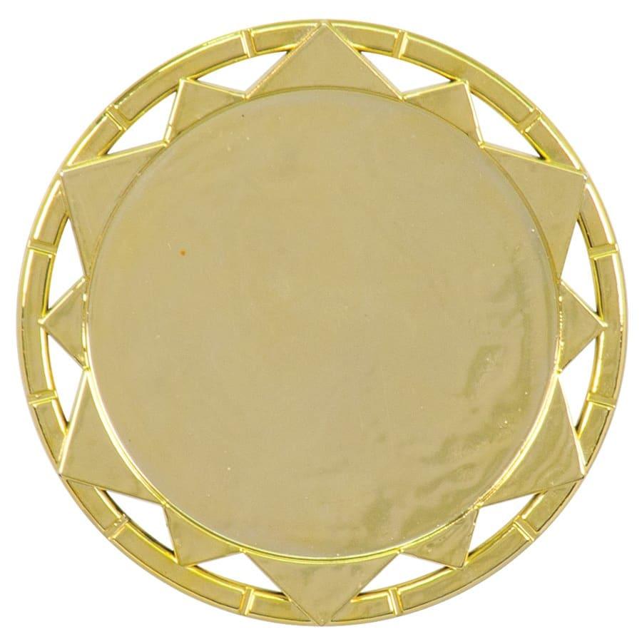Trophy Plaque Mount Holders for 2" Inserts (Packs) - 2 5/8" Gold Plaque Mount with 2" Insert Holder