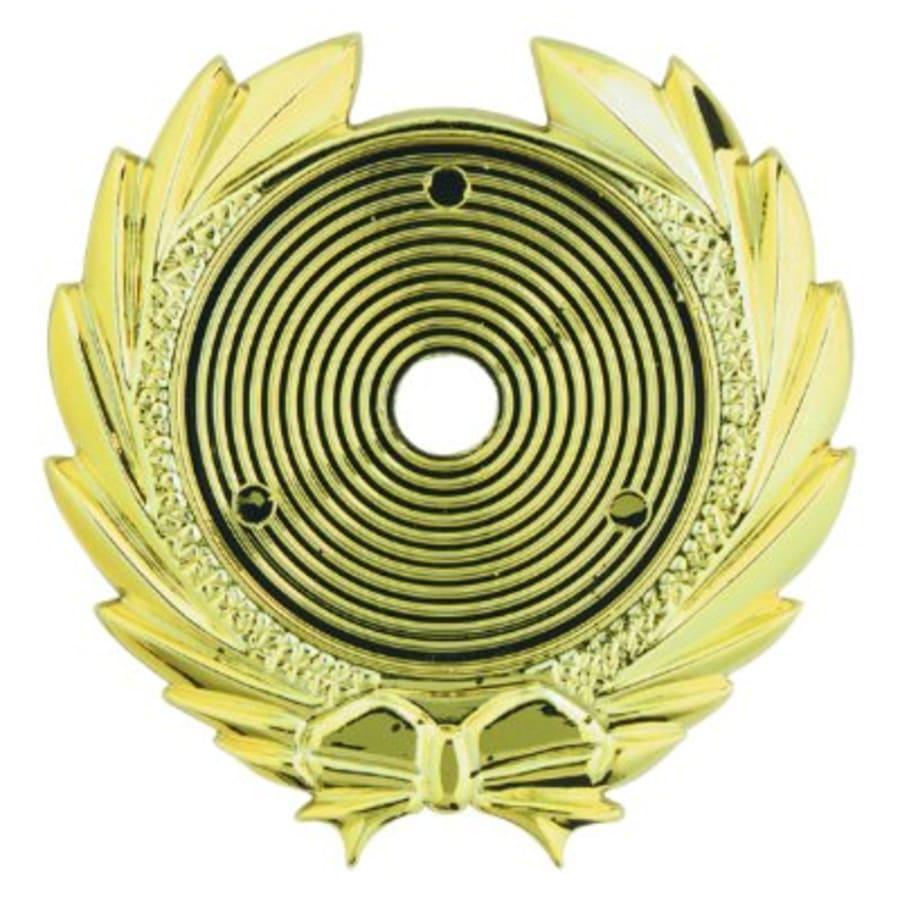 Trophy Plaque Mount Holders for 2" Inserts (Packs) - 3" Ribbon Plaque Mount with 2" Insert Holder