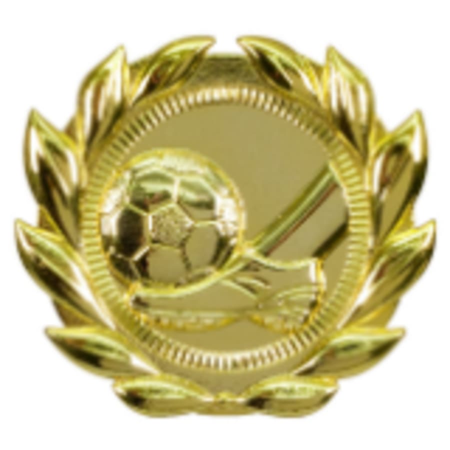 Trophy Plaque Mount Holders for 2" Inserts (Packs) - 3" Soccer Sport Wreath Plaque Mount