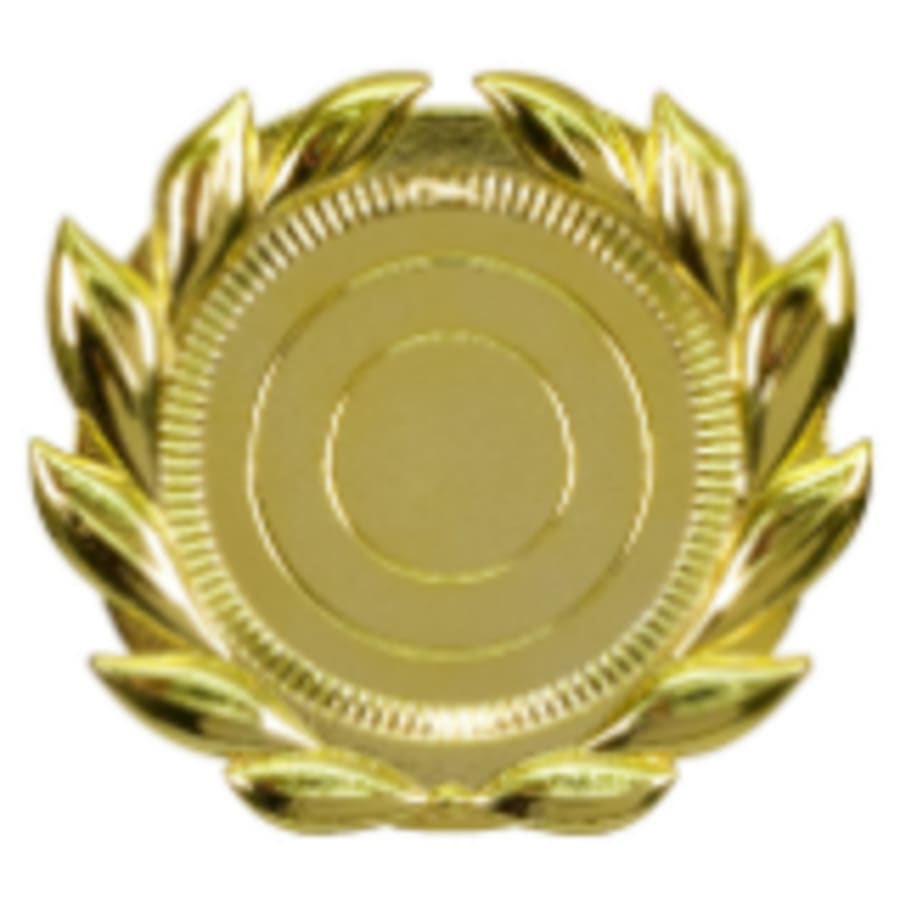 Trophy Plaque Mount Holders for 2" Inserts (Packs) - 3" Wreath Plaque Mount with 2" Insert Holder