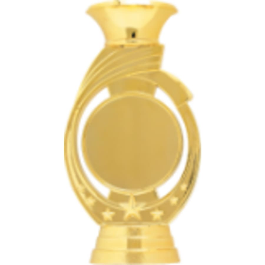 Trophy Plaque Mount Holders for 2" Inserts (Packs) - 5 1/2" 7-Star Riser with 2" Insert Holder