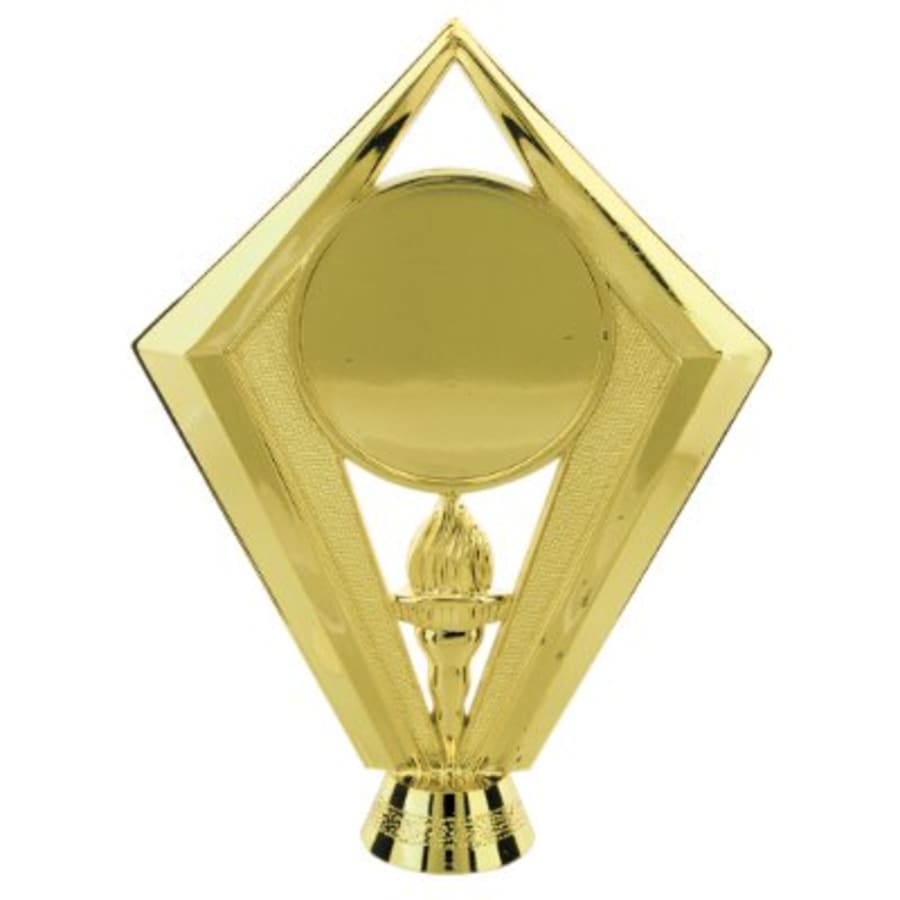 Trophy Plaque Mount Holders for 2" Inserts (Packs) - 5 1/2" Torch 2" Insert Holder Figure