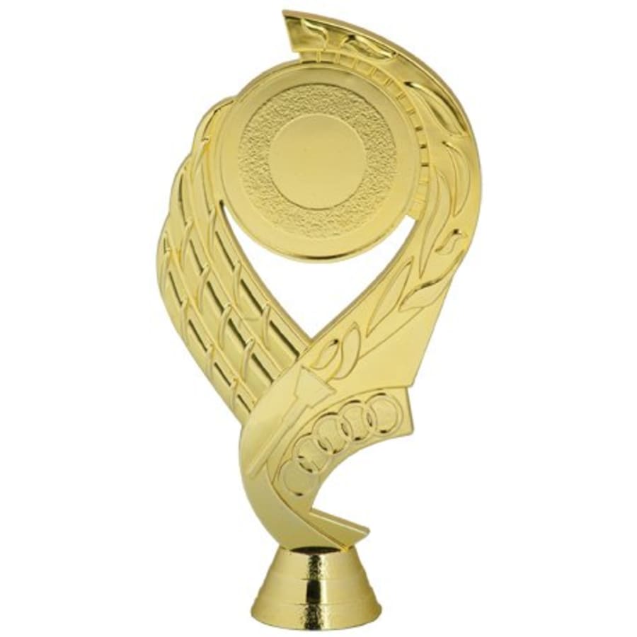 Trophy Plaque Mount Holders for 2" Inserts (Packs) - 6 1/2" 5-Ring 2" Insert Holder Figure