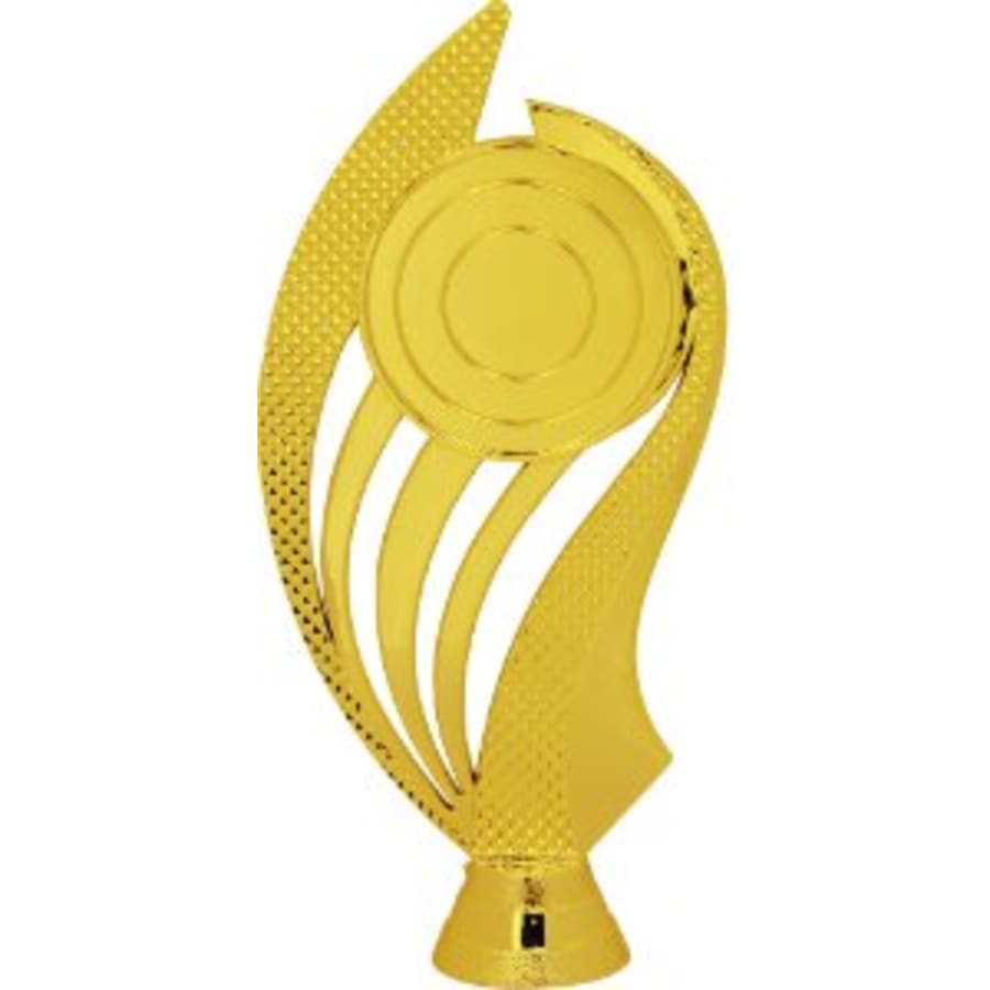 Trophy Plaque Mount Holders for 2" Inserts (Packs) - 6 1/2" Stippled 2" Insert Holder Figure