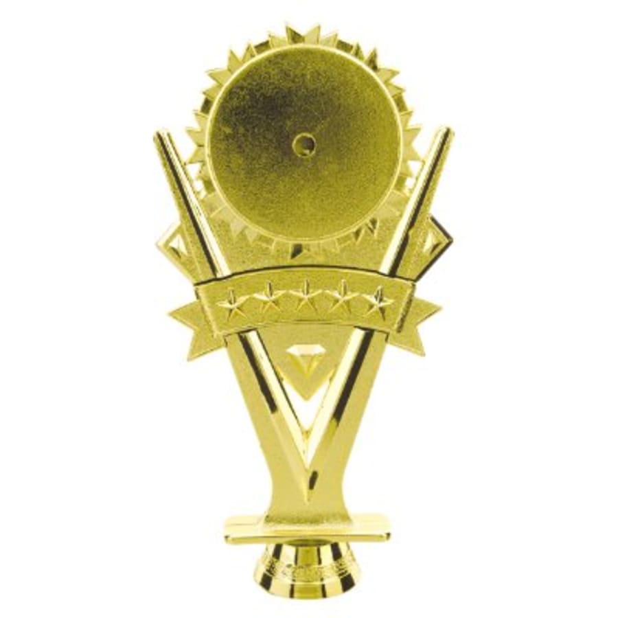 Trophy Plaque Mount Holders for 2" Inserts (Packs) - 6 1/4" V 2" Insert Holder