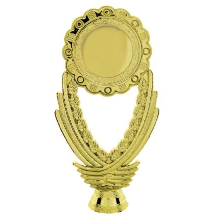 Trophy Plaque Mount Holders for 2" Inserts (Packs) - 6 1/4" Victory 2" Insert Holder Figure