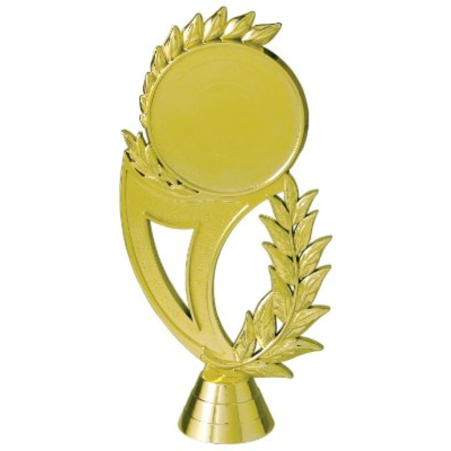 Trophy Plaque Mount Holders for 2" Inserts (Packs) - 6" Double Wreath 2" Insert Holder Figure