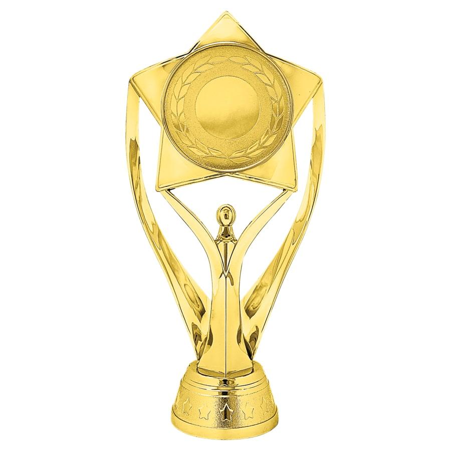 Trophy Plaque Mount Holders for 2" Inserts (Packs) - 7" Victory Star 2" Insert Holder Figure