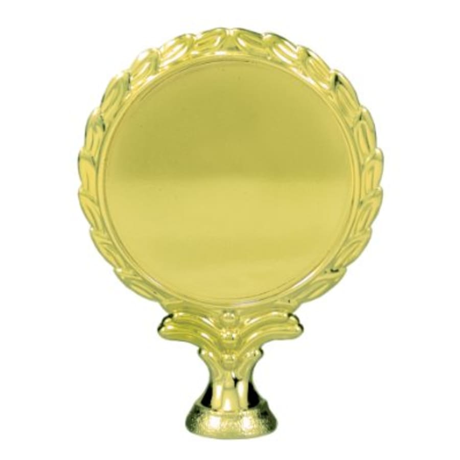 Trophy Risers and 2" Insert Holders (Packs) - 3 1/4" Gold Standup 2" Insert Holder