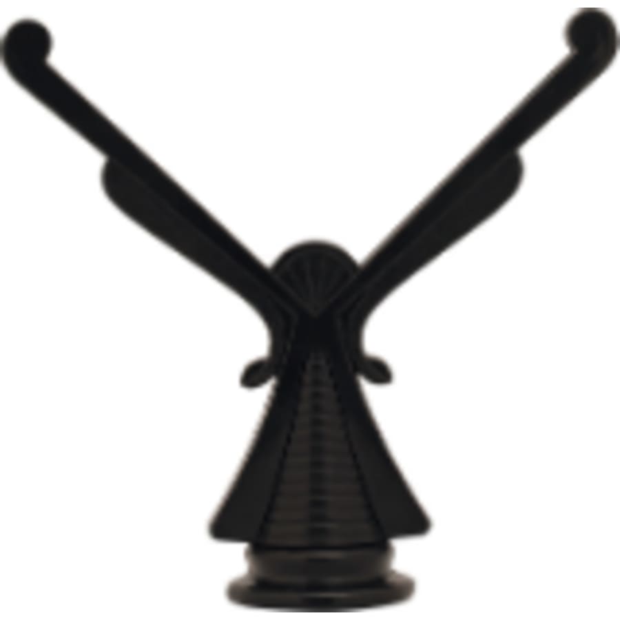 Trophy Risers and 2" Insert Holders (Packs) - 4 1/2" Black Tile/Metal Holder Figure