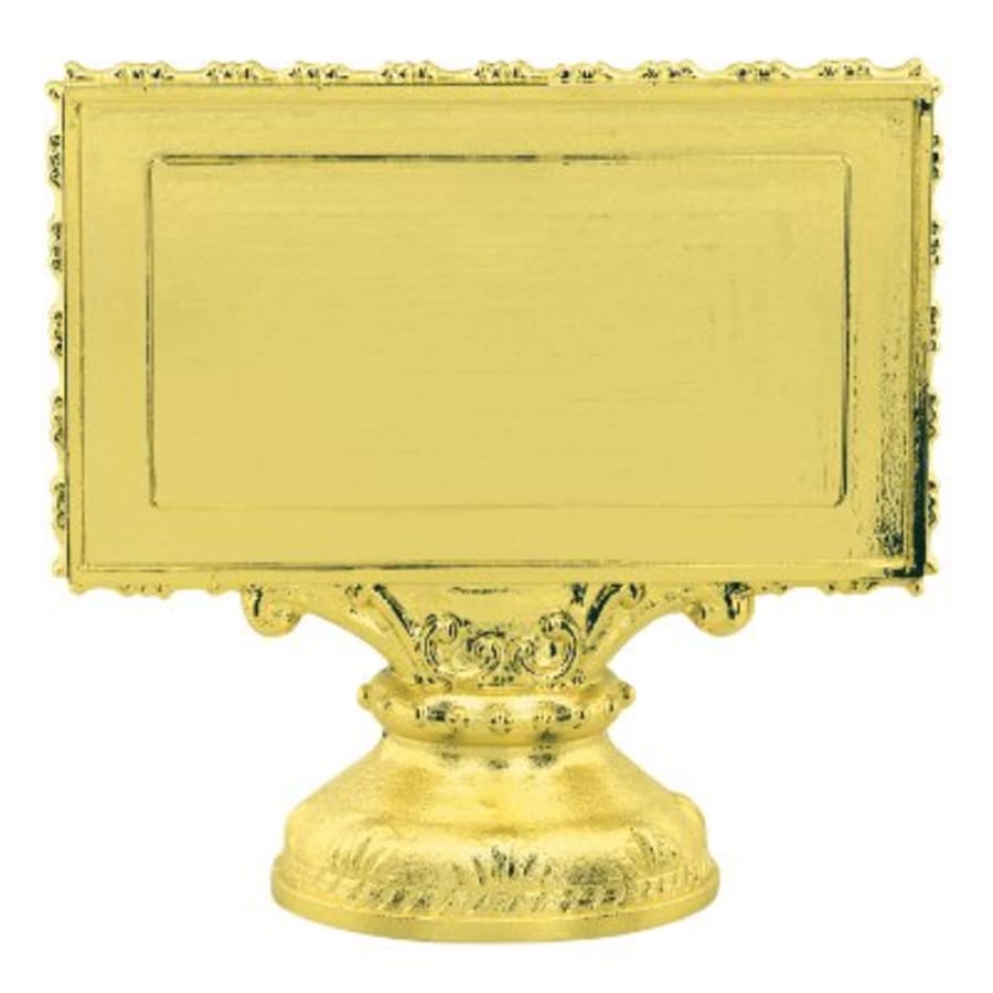 Trophy Risers and 2" Insert Holders (Packs) - 4" Plate Holder for 3 1/2" x 2" Plate