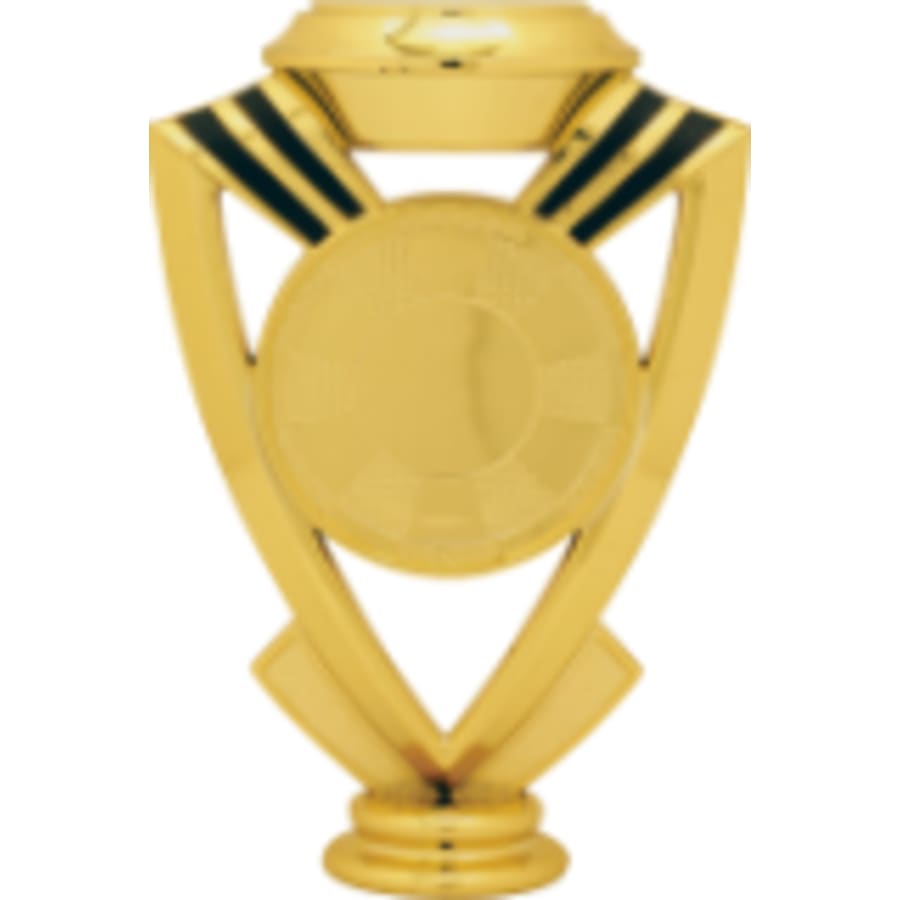 Trophy Risers and 2" Insert Holders (Packs) - 5" Shield Riser with 2" Insert Holder
