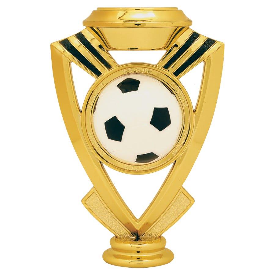 Trophy Risers and 2" Insert Holders (Packs) - 5" Soccer Sport Shield Riser
