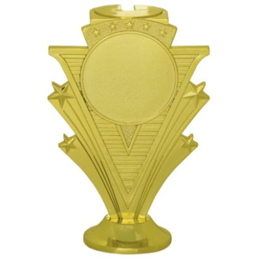 Trophy Risers and 2" Insert Holders (Packs) - 5" V Shape Riser with 2" Insert Holder