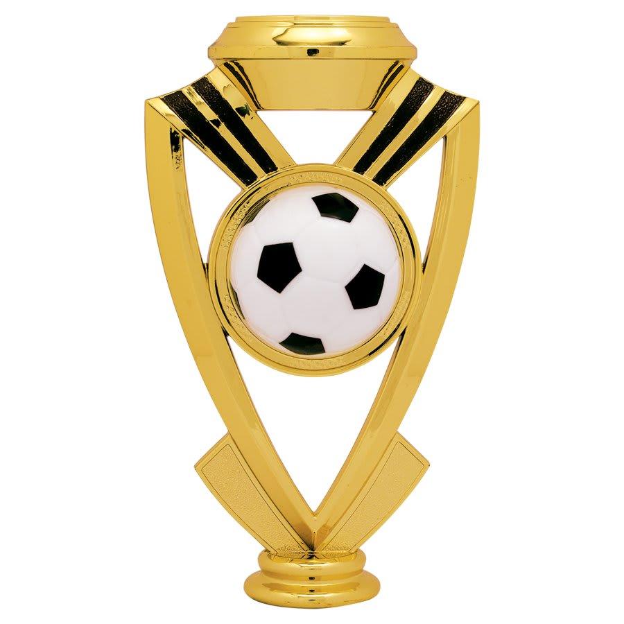 Trophy Risers and 2" Insert Holders (Packs) - 6" Soccer Sport Shield Riser