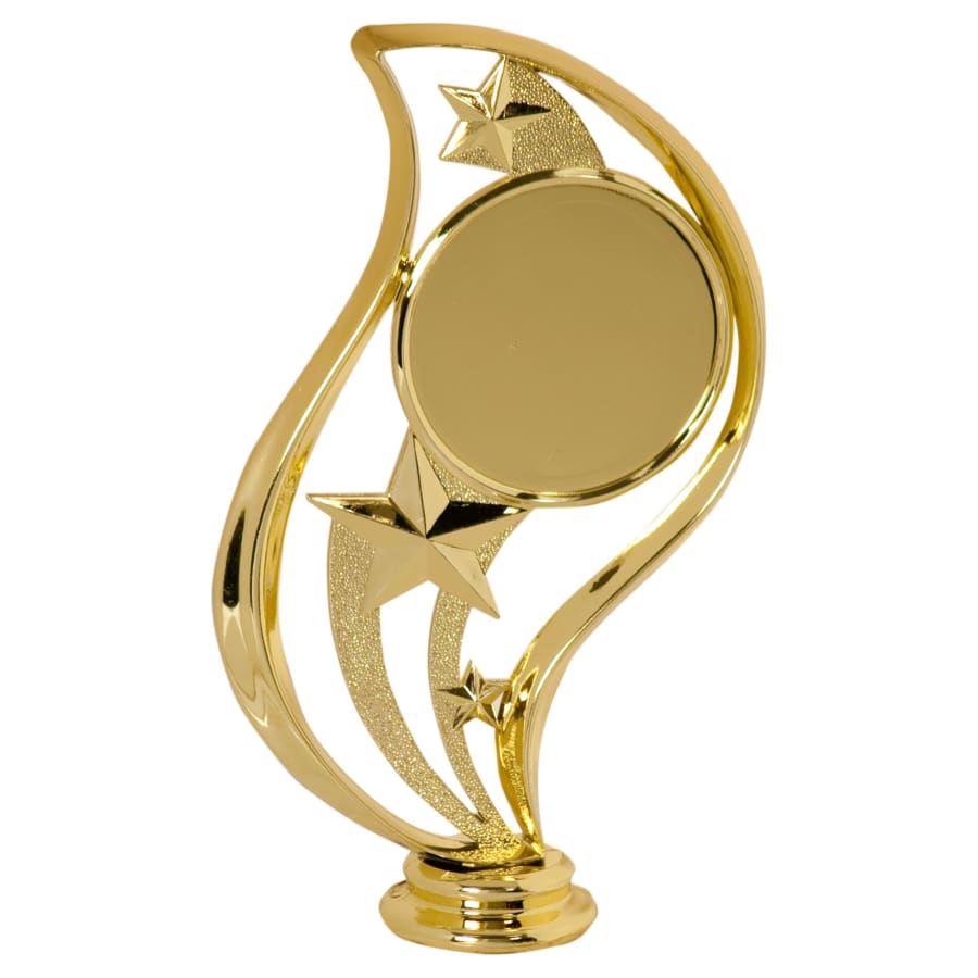Trophy Risers and 2" Insert Holders (Packs) - 6" Torch/Star 2" Insert Holder Figure