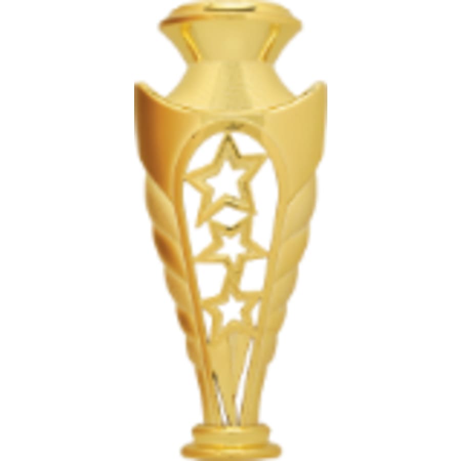 Trophy Risers and 2" Insert Holders (Packs) - 6" Triple Star Riser