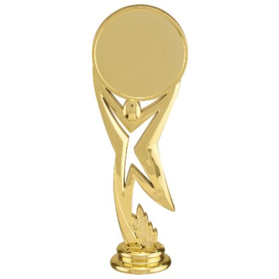 Trophy Risers and 2" Insert Holders (Packs) - 6" Wired Victory 2" Insert Holder Figure