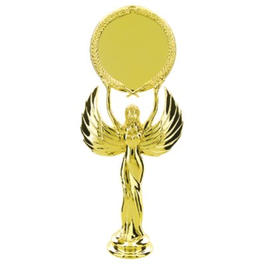 Trophy Risers and 2" Insert Holders (Packs) - 7 1/2" Female Victory 2" Insert Holder Figure