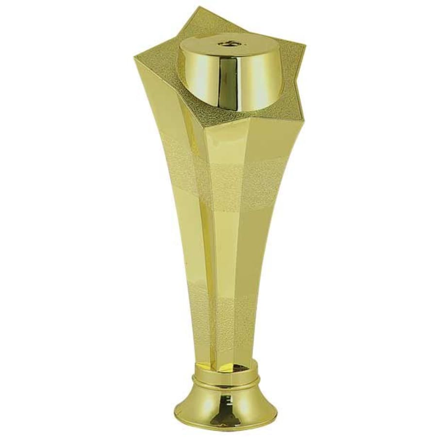 Trophy Risers and 2" Insert Holders (Packs) - 7" Gold Star Column Riser