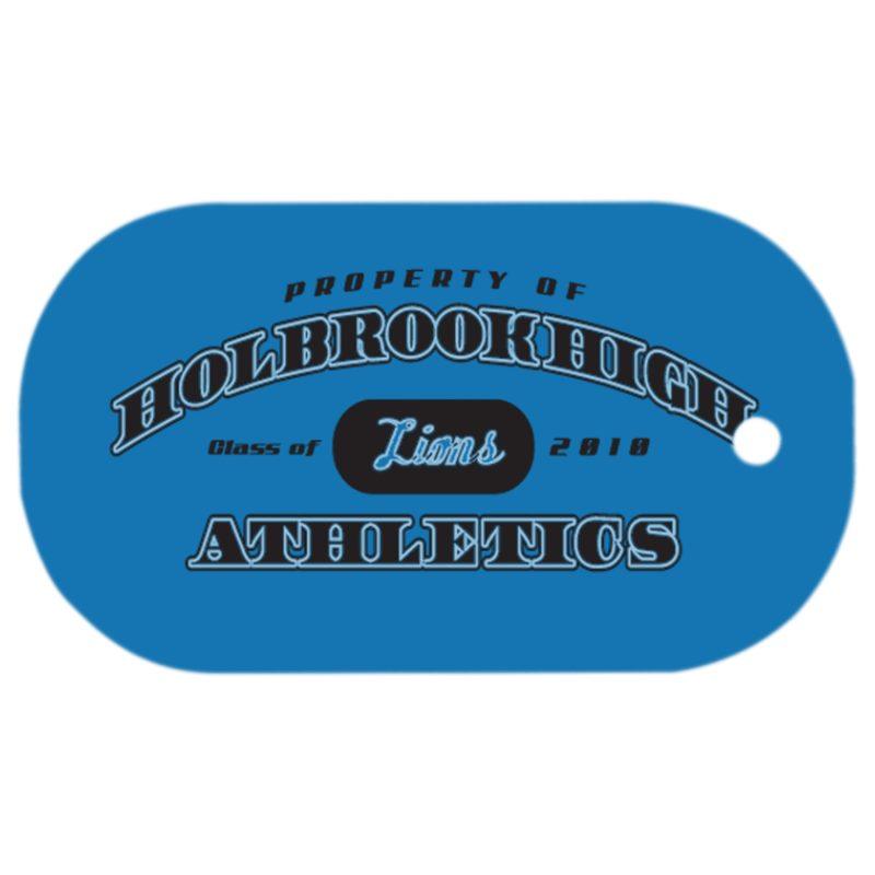 UV Print Blanks - 1 1/8" x 2" Kota Pro White Aluminum UV Print Dog Tag