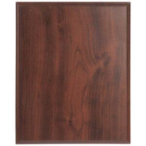Value Plaque Boards, Blank (Cherry and Black Finish) - 10 1/2" x 13" Value Cherry Finish Plaque