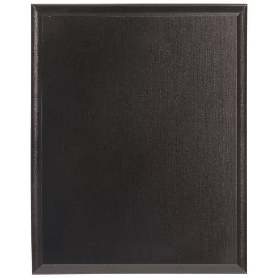 Value Plaque Boards, Blank (Cherry and Black Finish) - 5" x 7" Value Solid Black Finish Plaque