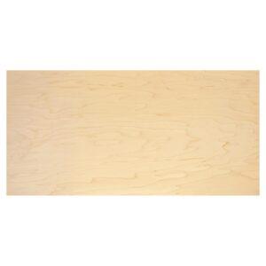 Laserable Wood - 11 3/4" x 23 3/4" x 1/4" 3 Layer Maple Laserable Wood Sheet Stock