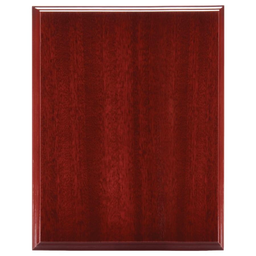 Wood-Finish Plaque Boards, Blank (Cherry, Walnut, Oak, Mahogany) - 5" x 7" High Gloss Mahogany Finish Plaque