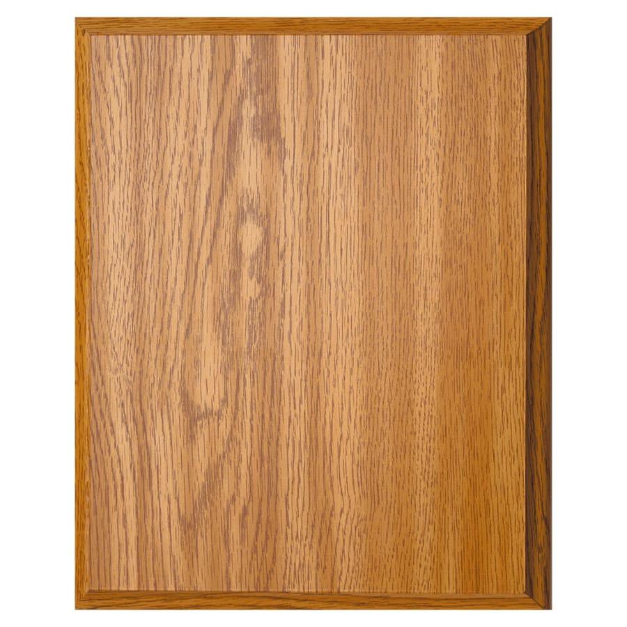 Wood-Finish Plaque Boards, Blank (Cherry, Walnut, Oak, Mahogany) - 5" x 7" Oak Finish Plaque