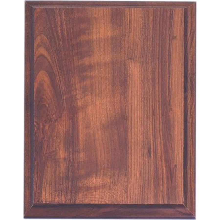 Wood-Finish Plaque Boards, Blank (Cherry, Walnut, Oak, Mahogany) - 8" x 10" Cherry Finish Plaque