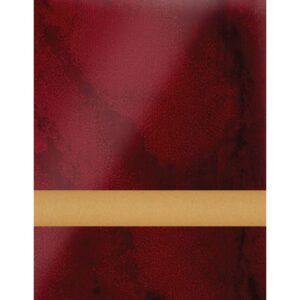 Woodgrain and Marble Laser Engraving Plastic Sheets - 1/16" Roman Red Marble/Gold Laser Indoor