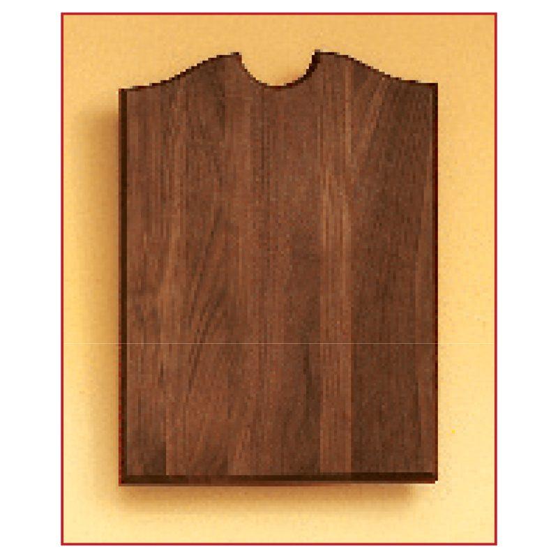 Perpetual Bases - 14" x 25" Airflyte American Walnut Plaque